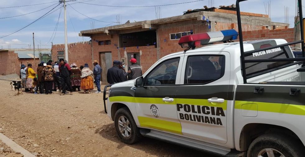 La Policía encuentra una pareja calcinada en El Alto; sospechan de feminicidio seguido de suicidio