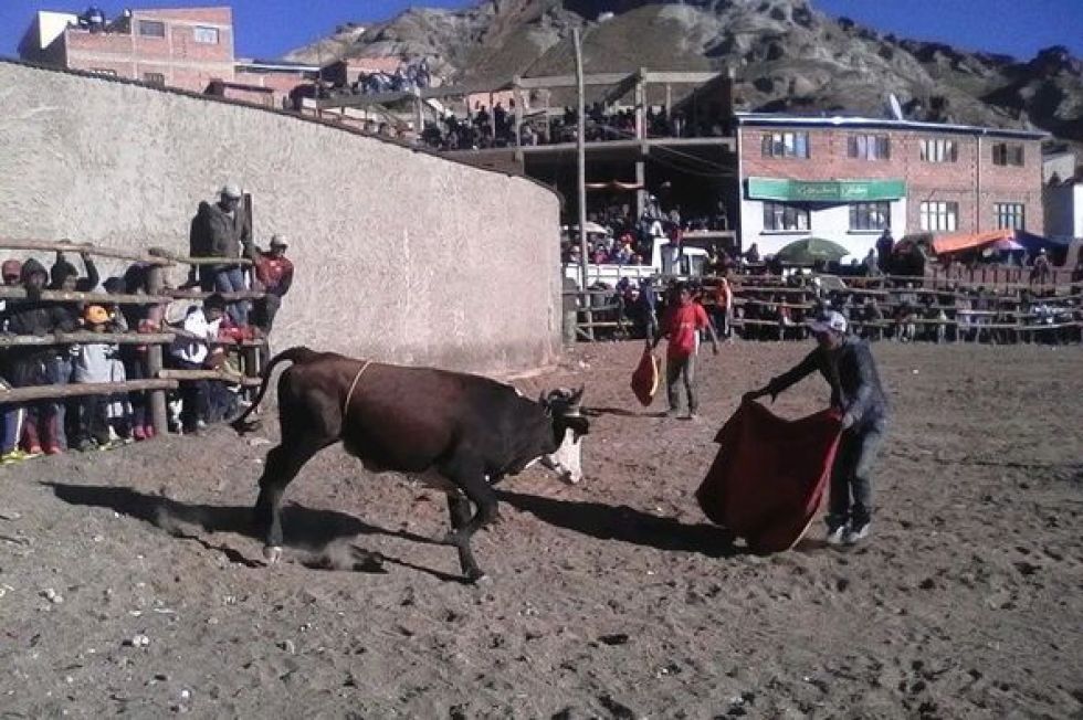 Corrida de toros deja un muerto y varios heridos en Yamparáez