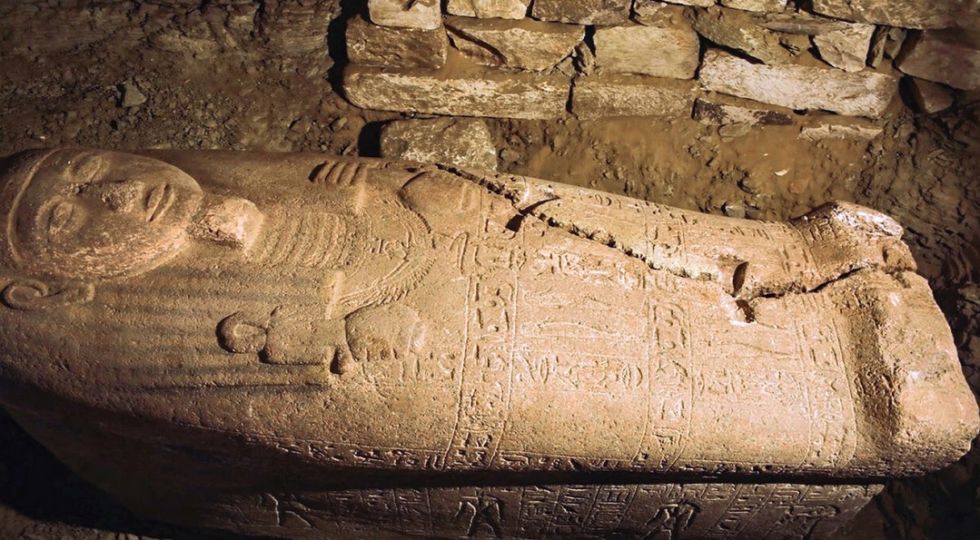 Egipto revela el sarcófago de un 'secretario real' de la época de Ramsés II