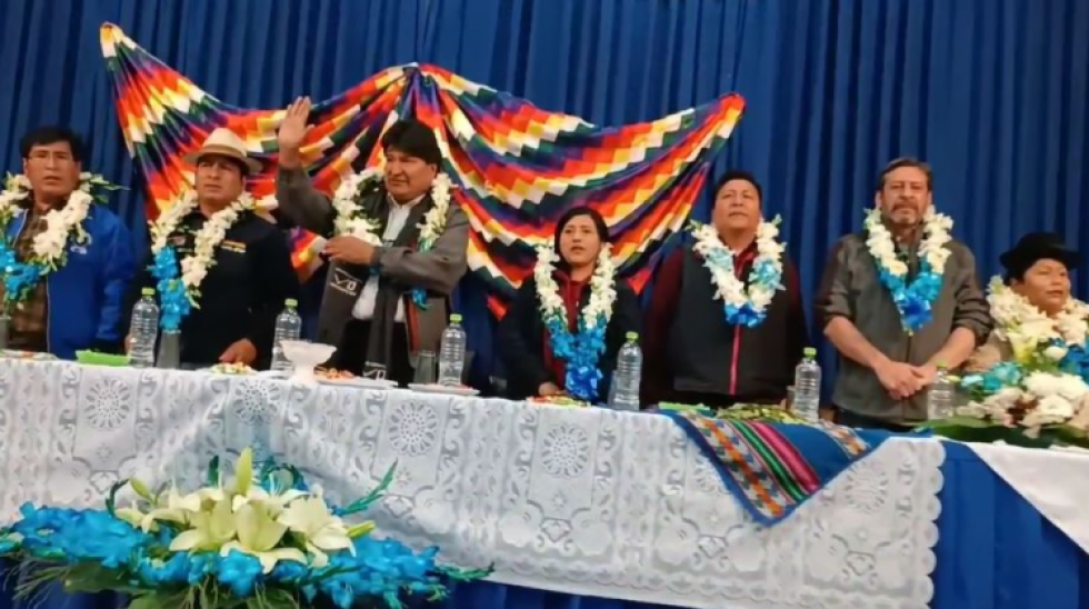 Evo Morales ratifica que en 2024 se definirán candidaturas, pero en el MAS proclaman su postulación