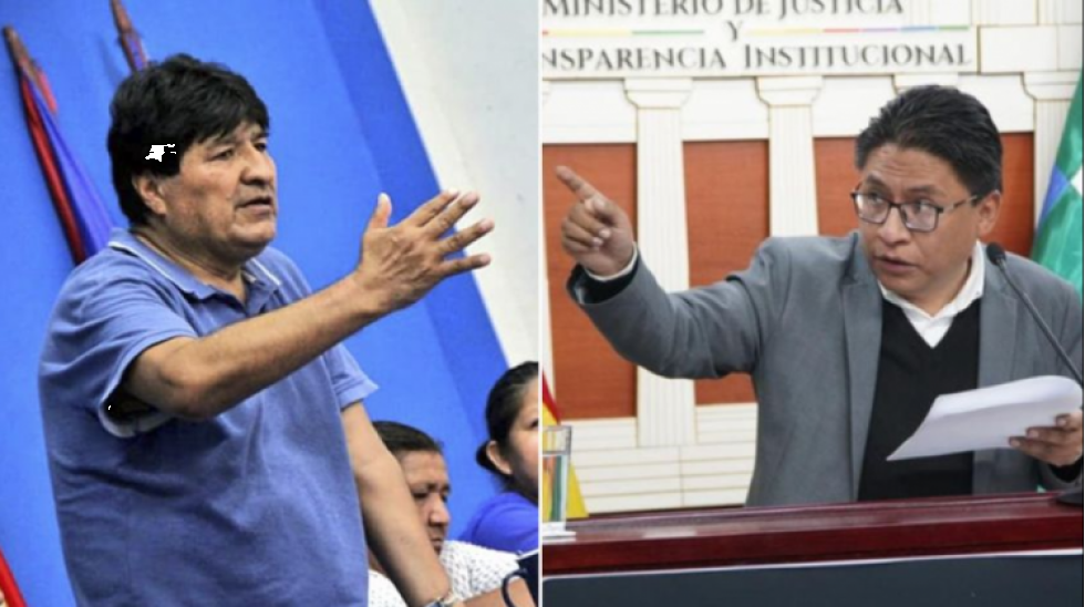 Ministro Lima señala que Evo Morales miente y lo llama discriminador