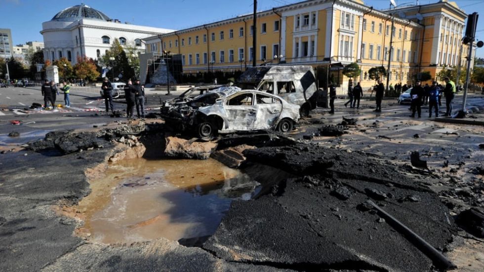 Kiev bajo el shock después de los bombardeos rusos
