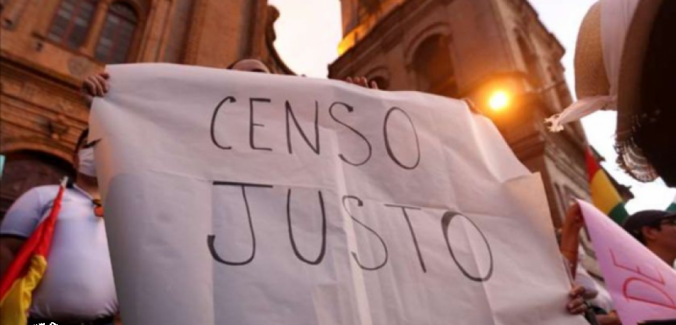 Regiones adoptan medidas de presión en el país en demanda de que el censo sea el 2023