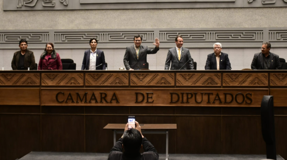 MAS rechaza elección de Mercado como presidente de Diputados y asegura que es una traición