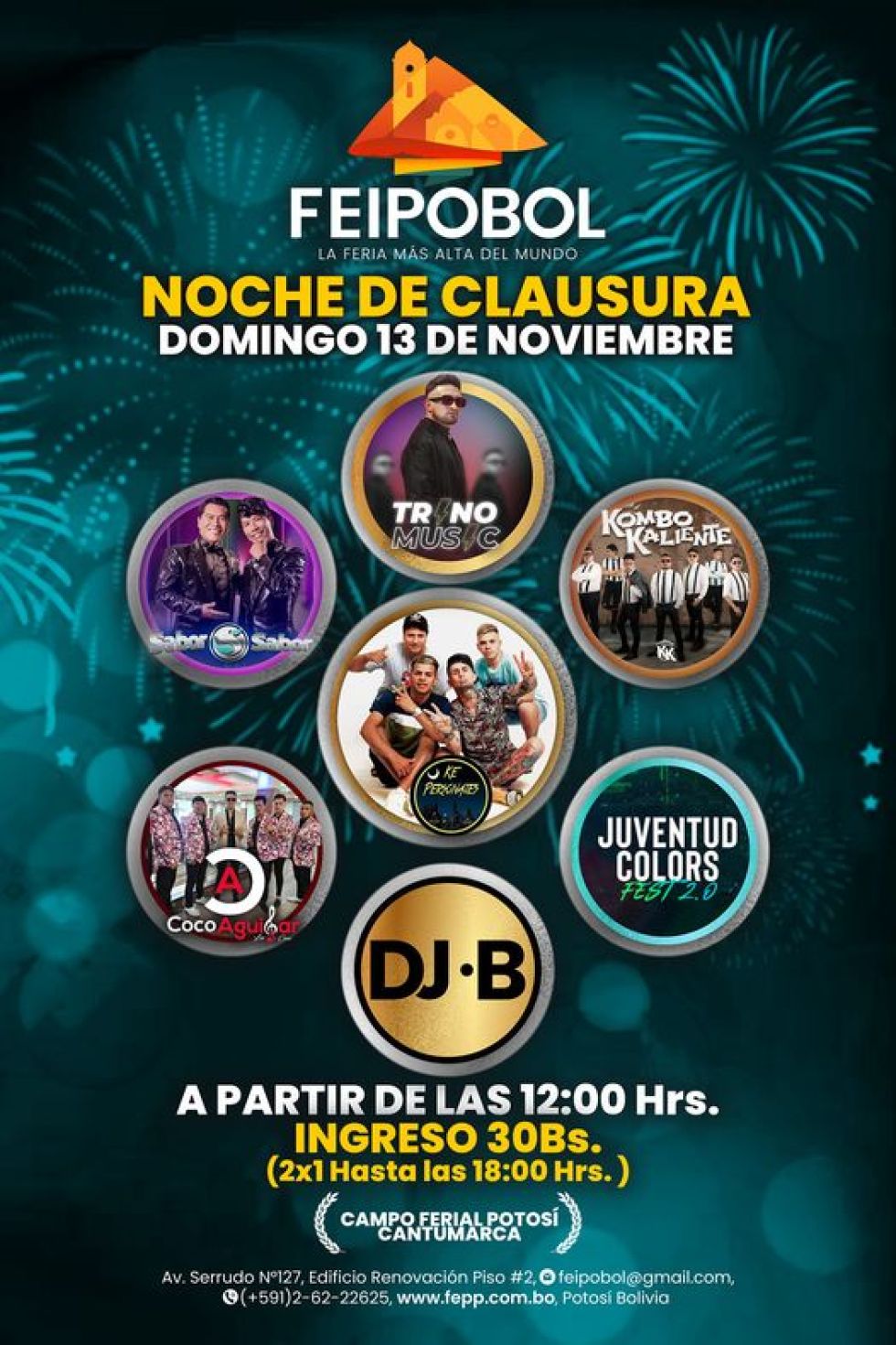 La Feipobol 2022 cierra hoy tras 10 noches de feria 