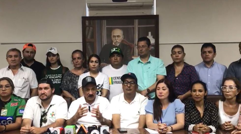 Cruceños ratifican unidad férrea en torno al Censo 2023 y admiten tendencia adversa en la Asamblea