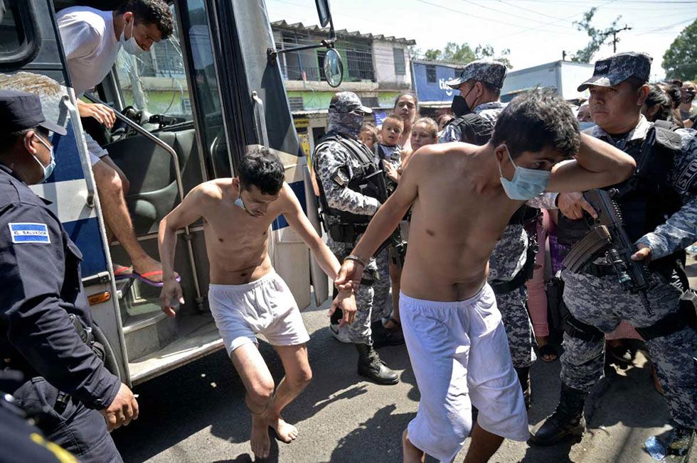Más de 60.000 personas detenidas en El Salvador
