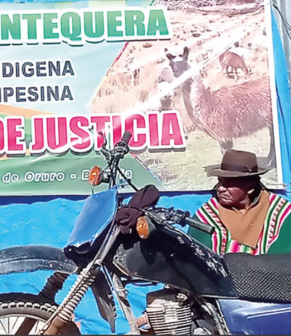 Una comunaria enfrenta juicio por defender su ayllu