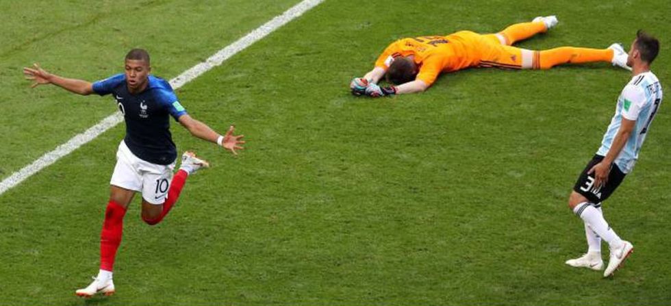 Francia 4-Argentina 3, el recuerdo reciente de los octavos de Rusia-2018