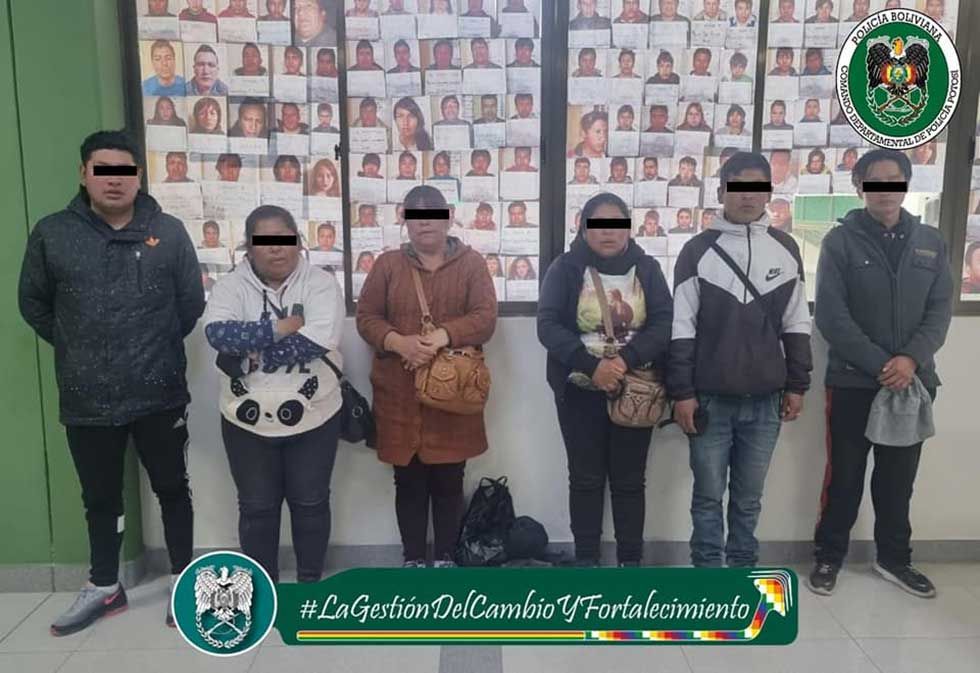 Seis delincuentes "lanceros" son arrestados por rondar en mercados