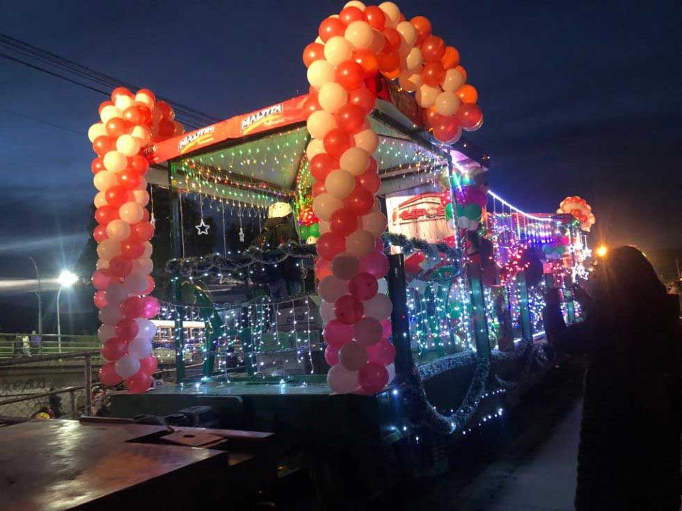 "Tren Navideño" inicia recorrido en Tupiza y el 21 estará en Potosí