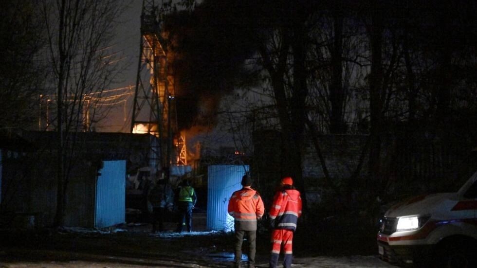 Kiev, atacada con drones antes de la visita de Putin a Bielorrusia