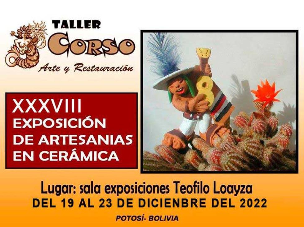 "Potoquito" estará en exposición de cerámica de la mano del "Taller Corso"