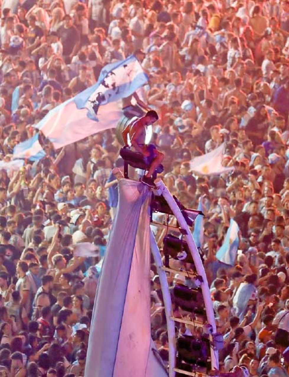 Argentina está lista para recibir  a sus campeones