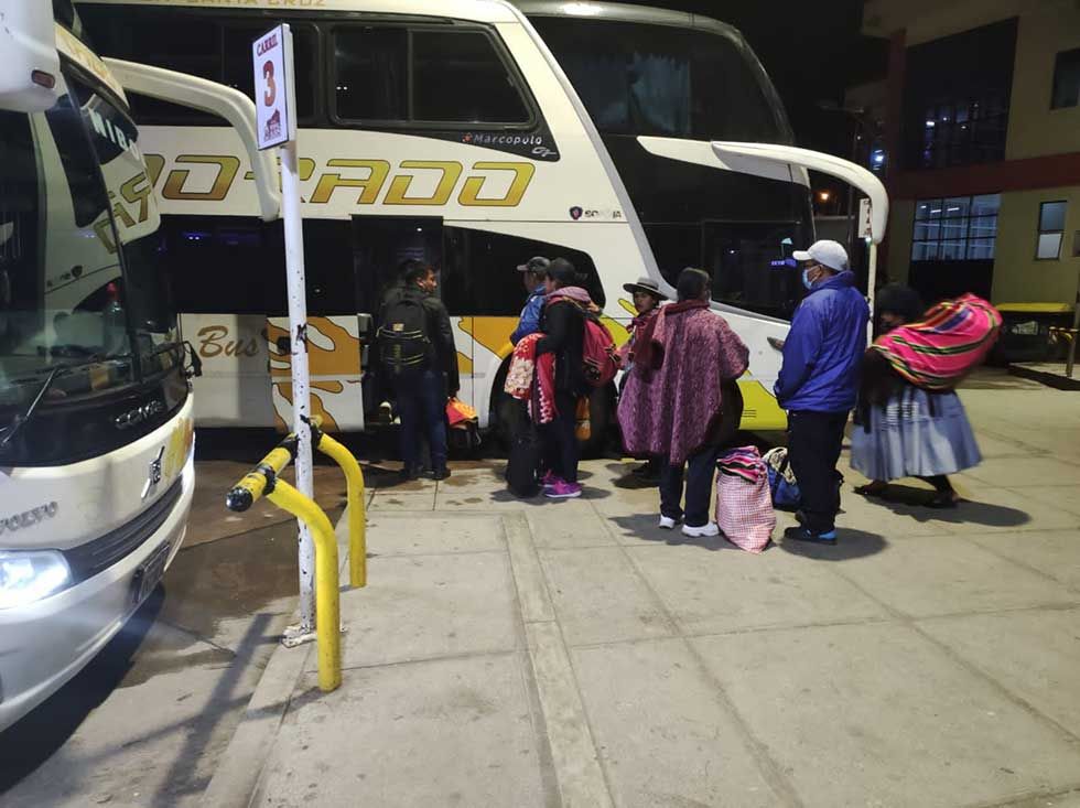 Terminal de buses no cerrará en el largo feriado de Navidad