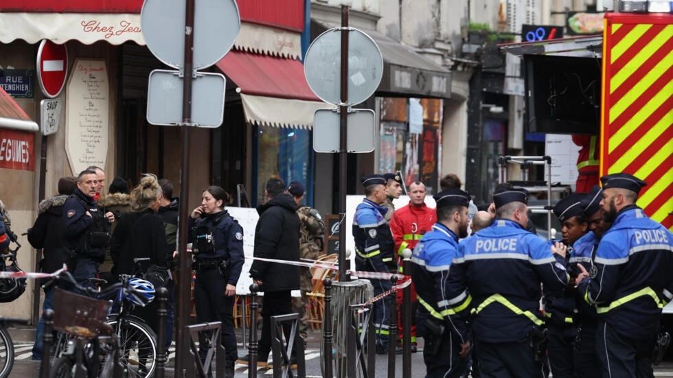 Tres muertos y tres heridos en un tiroteo en el centro de París