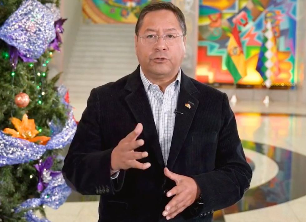 El presidente Arce llama a seguir trabajando para erradicar la pobreza y las desigualdades