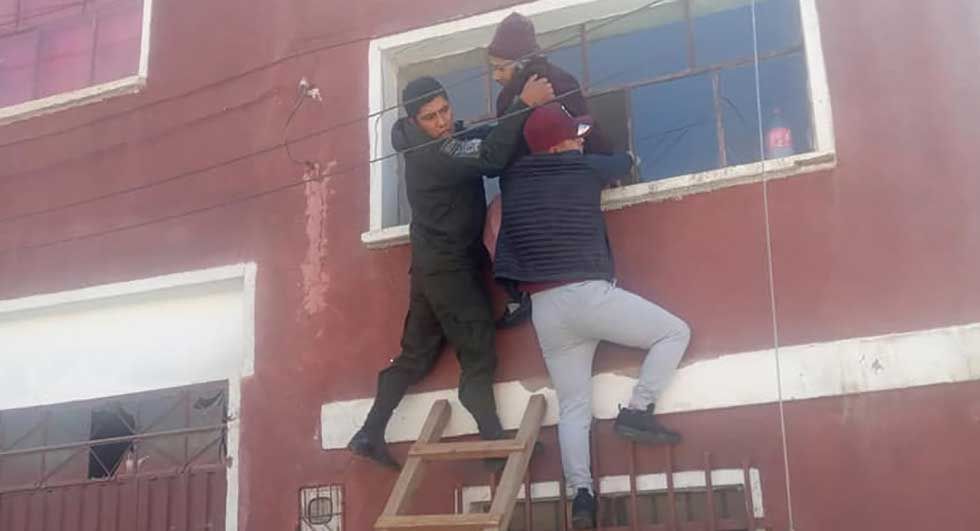 Anciana quiso matarse lanzándose al vacío