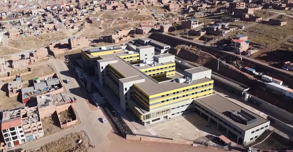 Equipamiento para el hospital de tercer nivel está en curso en Potosí