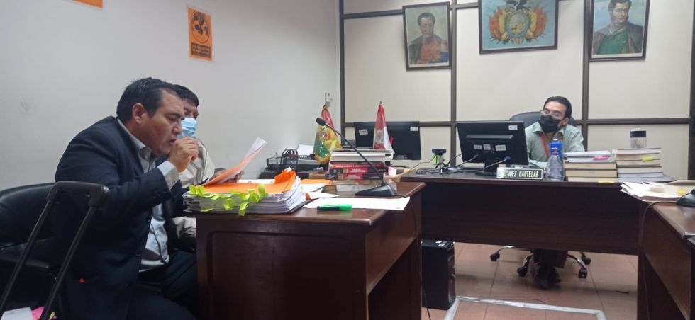 Abogado mencionó a Camacho en la audiencia que favoreció al gobernador de Potosí