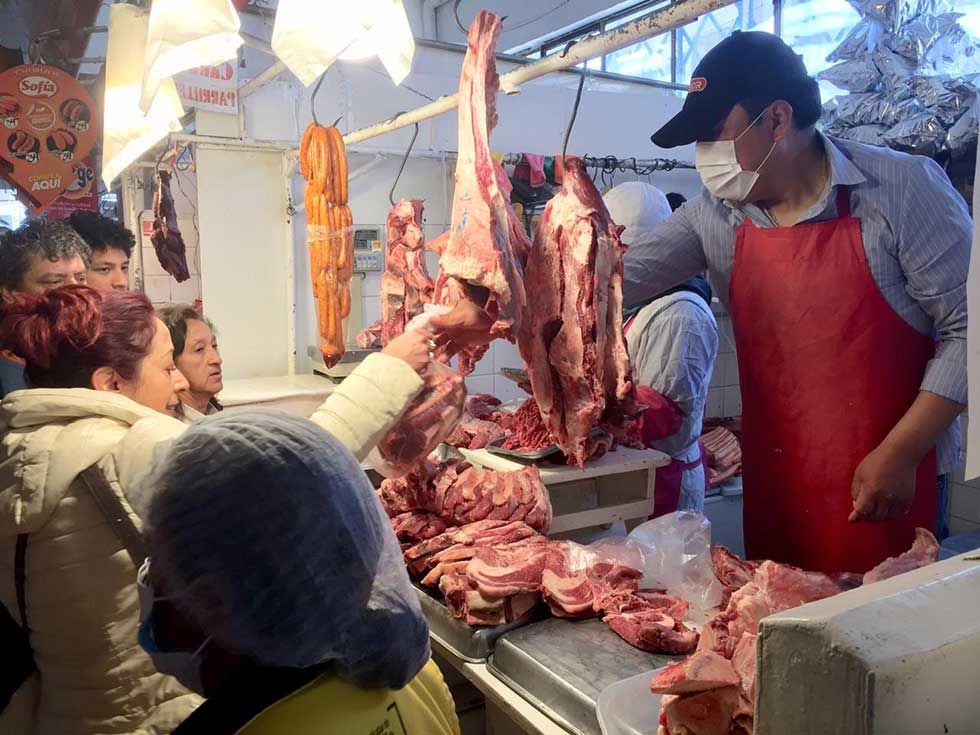 Intensifican controles en la carne de cerdo en Potosí