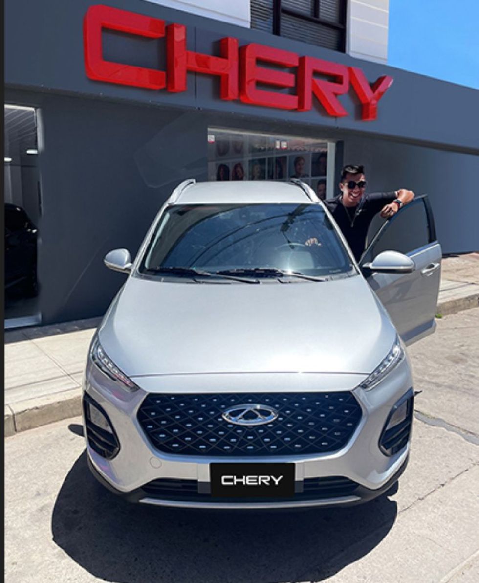 Conrrado Moscoso es el primer deportista del Team Chery en Bolivia