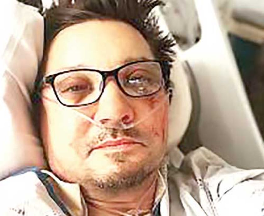 Jeremy Renner  se muestra tras  grave accidente