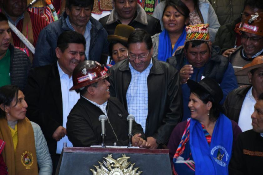 Sin Evo Morales, Gobierno y Pacto de Unidad convocan a una “gran concentración” para el 22 de enero