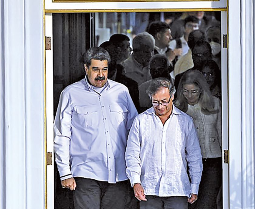 Reunión “amplia y fructífera” entre Petro y Maduro