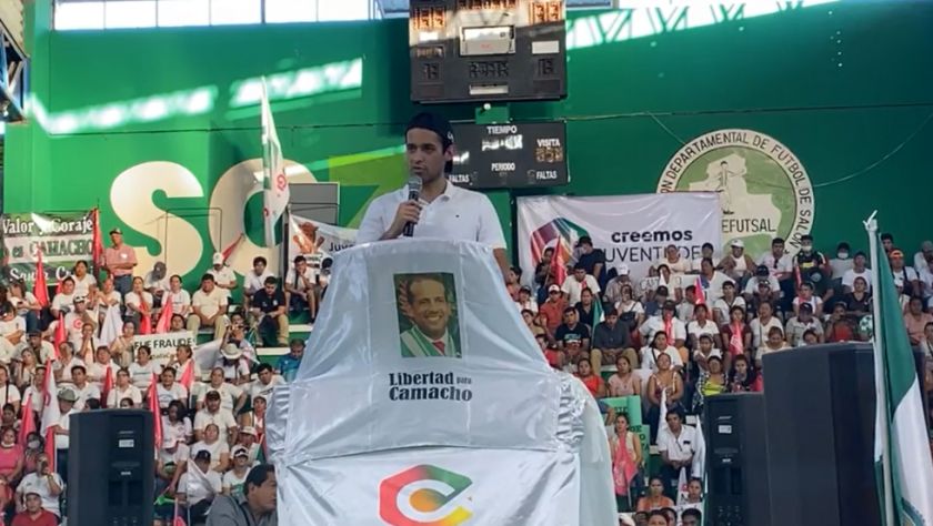 Luis Fernando Camacho afirma que el MAS vive su momento final 