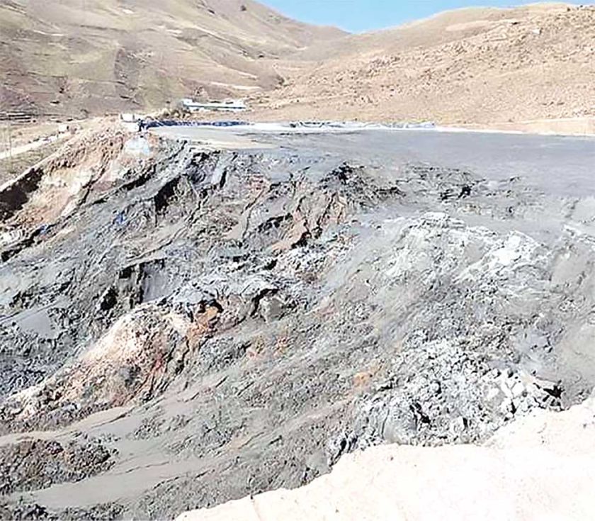 Imputan en Potosí a Fedecomin por el  colapso de un dique