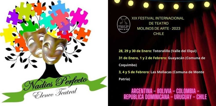 Elenco teatral “Nadies Perfecto” se alista para representar a Bolivia