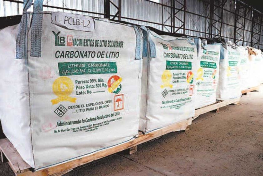 Bolivia apuesta por el litio para mejorar las exportaciones en 2023