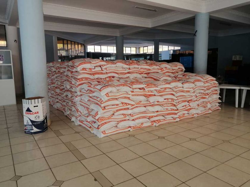 Alcaldía retoma hoy la entrega de arroz del desayuno escolar 2022