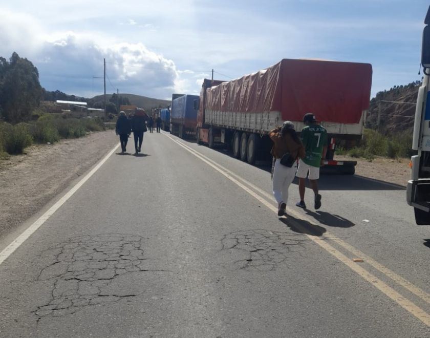 Reportan que los caminos de Potosi están expeditos