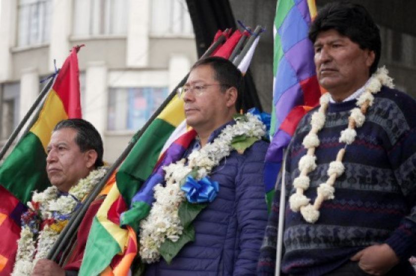 Gobierno invita a Evo Morales a actos y este denuncia el surgimiento de un proyecto renovador oportunista