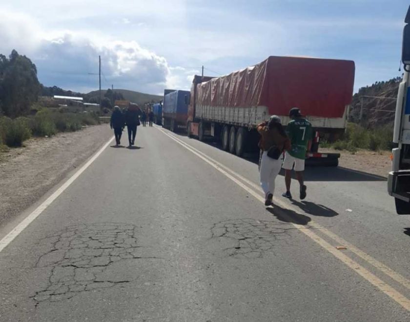 Reportan que los caminos de Potosí están libres