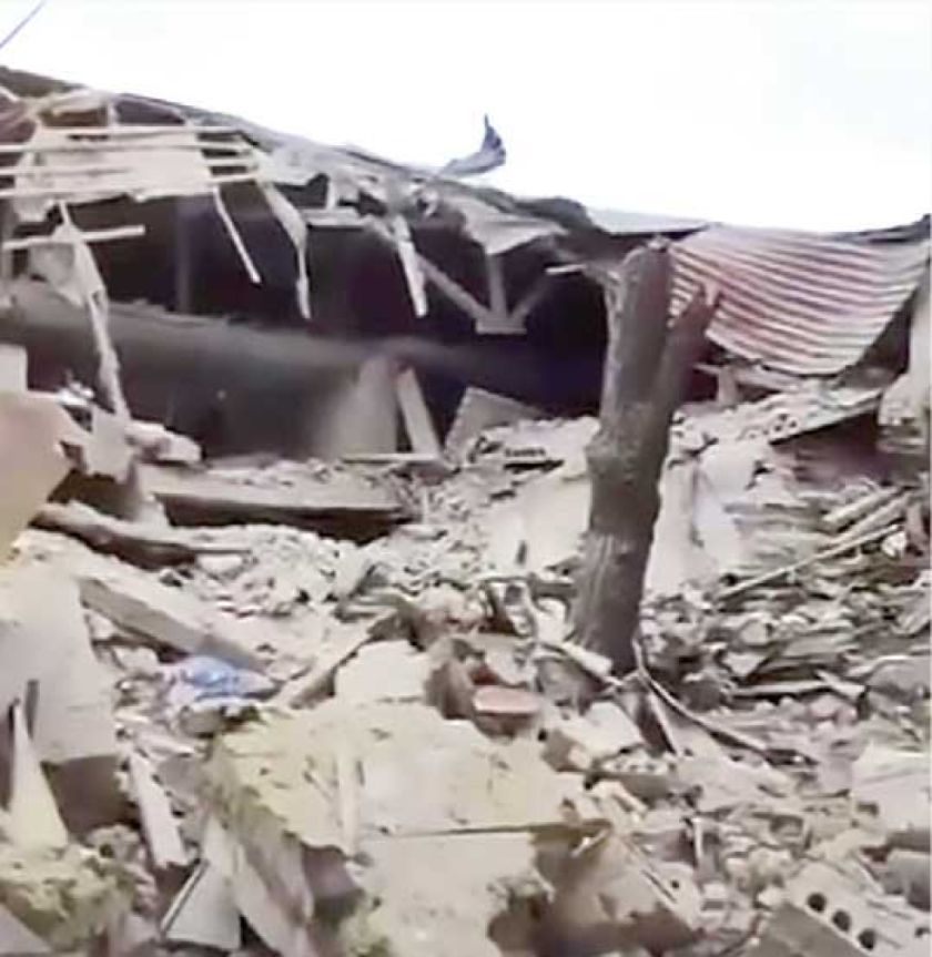 Rusia acusa a Ucrania de  bombardeo a un hospital