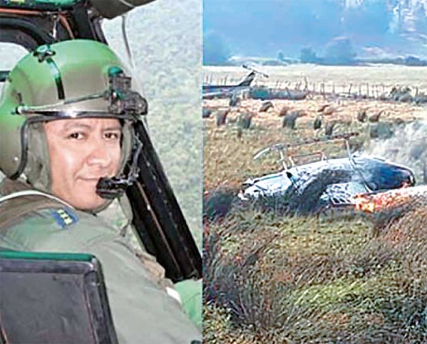 Chile: Piloto boliviano muere en combate contra los incendios