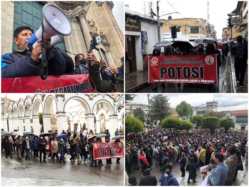 Magisterio no descarta llegar al paro en rechazo a nueva malla