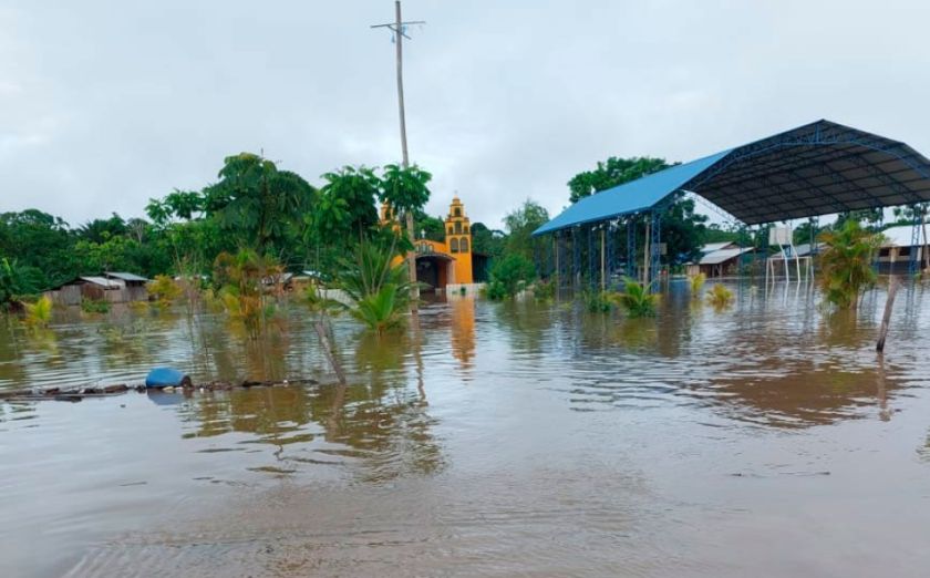 Registran  que hay más de 500 familias afectadas por las lluvias en el Beni