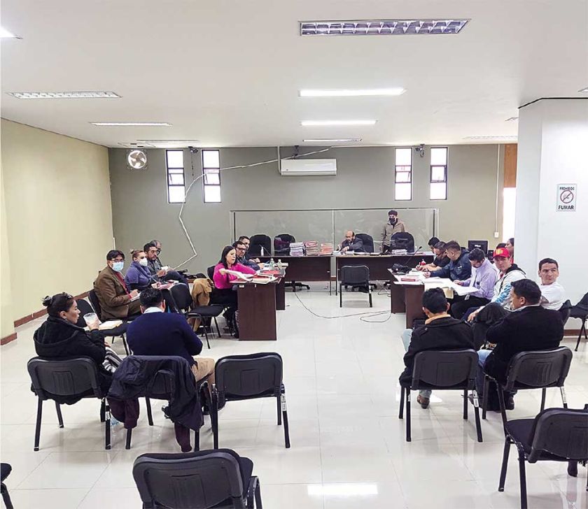 Juicio: No individualizan a los integrantes de la RJC