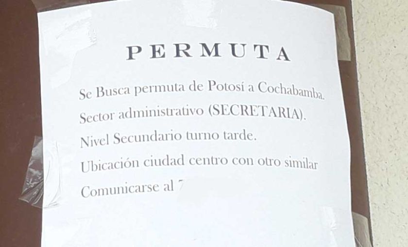 Movimientos de personal educativo serán hasta mayo