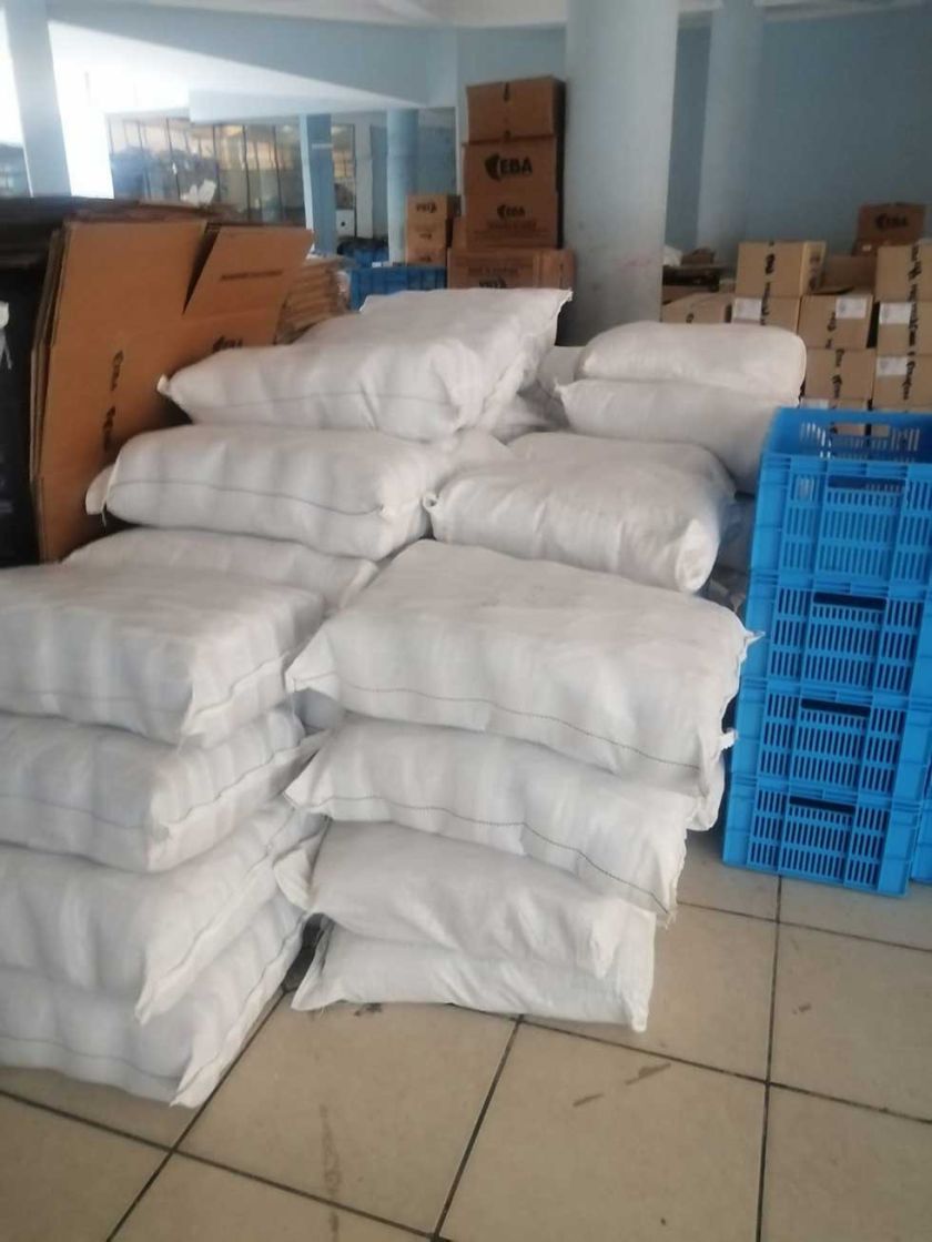 Alcaldía repone bolsas de arroz observados e inicia su entrega