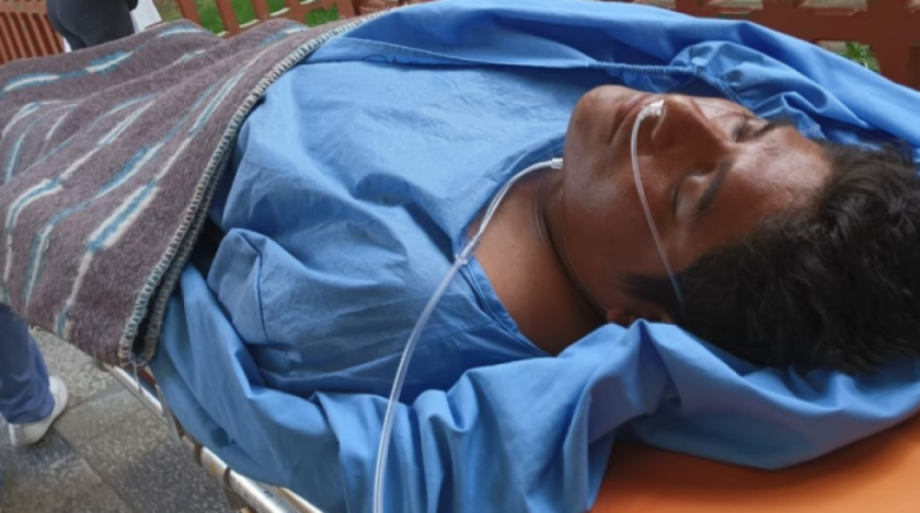 Denuncian que Apaza recibe tratos "crueles" en el hospital y temen que sea trasladado a la cárcel