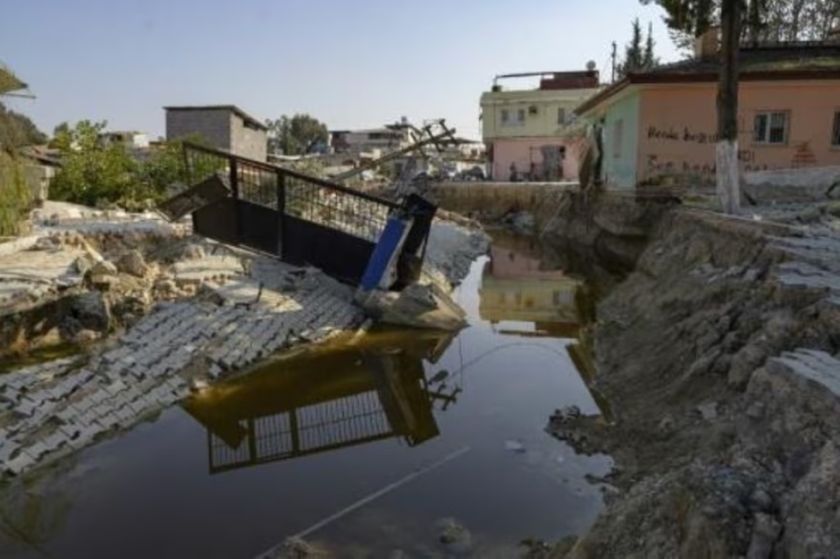 Demirkopru, un pueblo turco cortado en dos por el terremoto