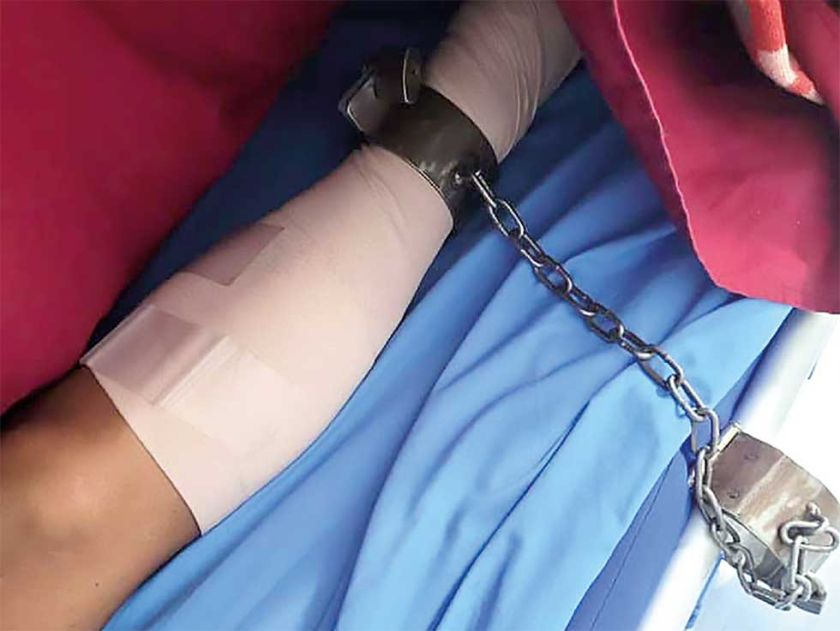 Denuncian que  el cocalero Apaza recibe trato cruel