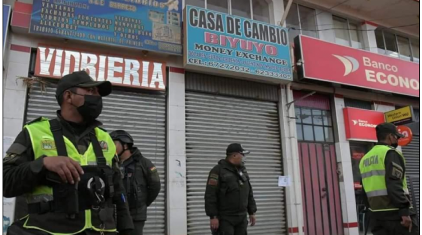 Determinan enviar a la cárcel a cinco involucrados en el atraco a casas de cambio en El Alto