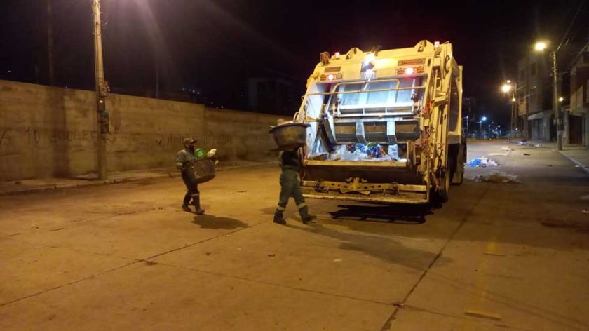 Potosinos generan un record de basura en el feriado de carnaval