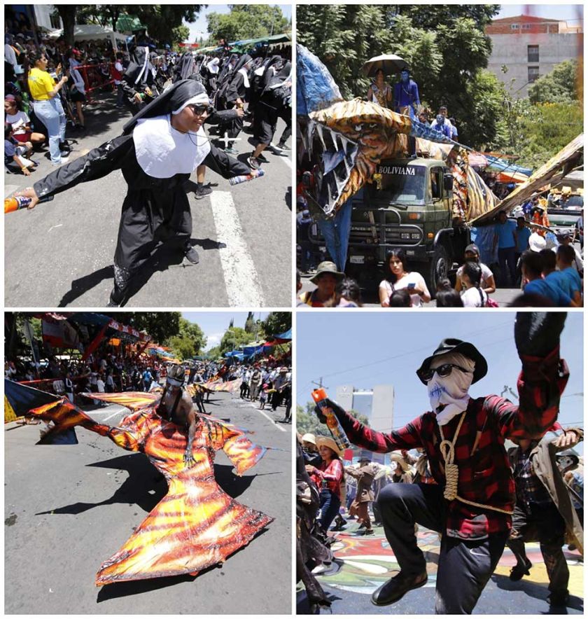 Cochabamba vivió el Corso de Corsos con más de 100 grupos